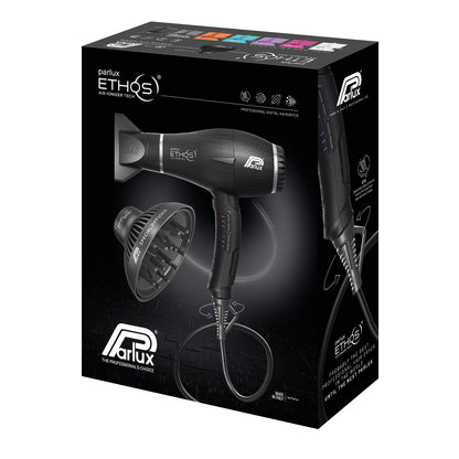 Parlux Ethos Digital Air ionizer Hairdryer