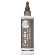 Apraise 3% cream developer bottle for hair and beauty, 100ml, on white background