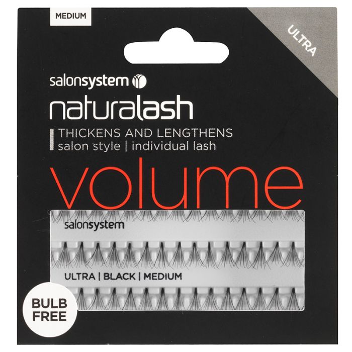 Salon System - Ultra Black Individual Lashes