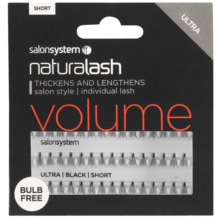 Salon System - Ultra Black Individual Lashes