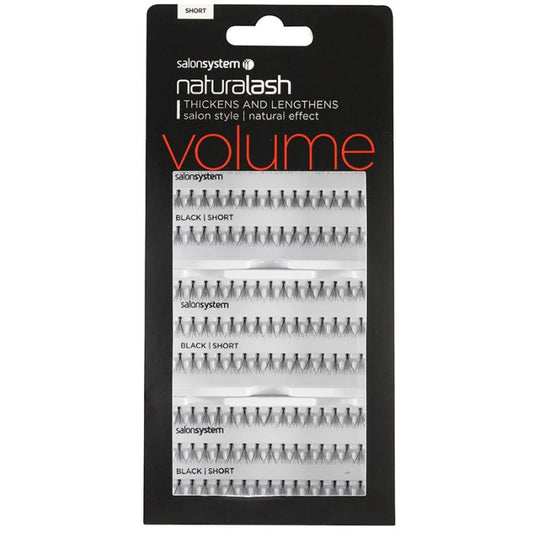 Salon System - Black Individual Lashes Value Pk