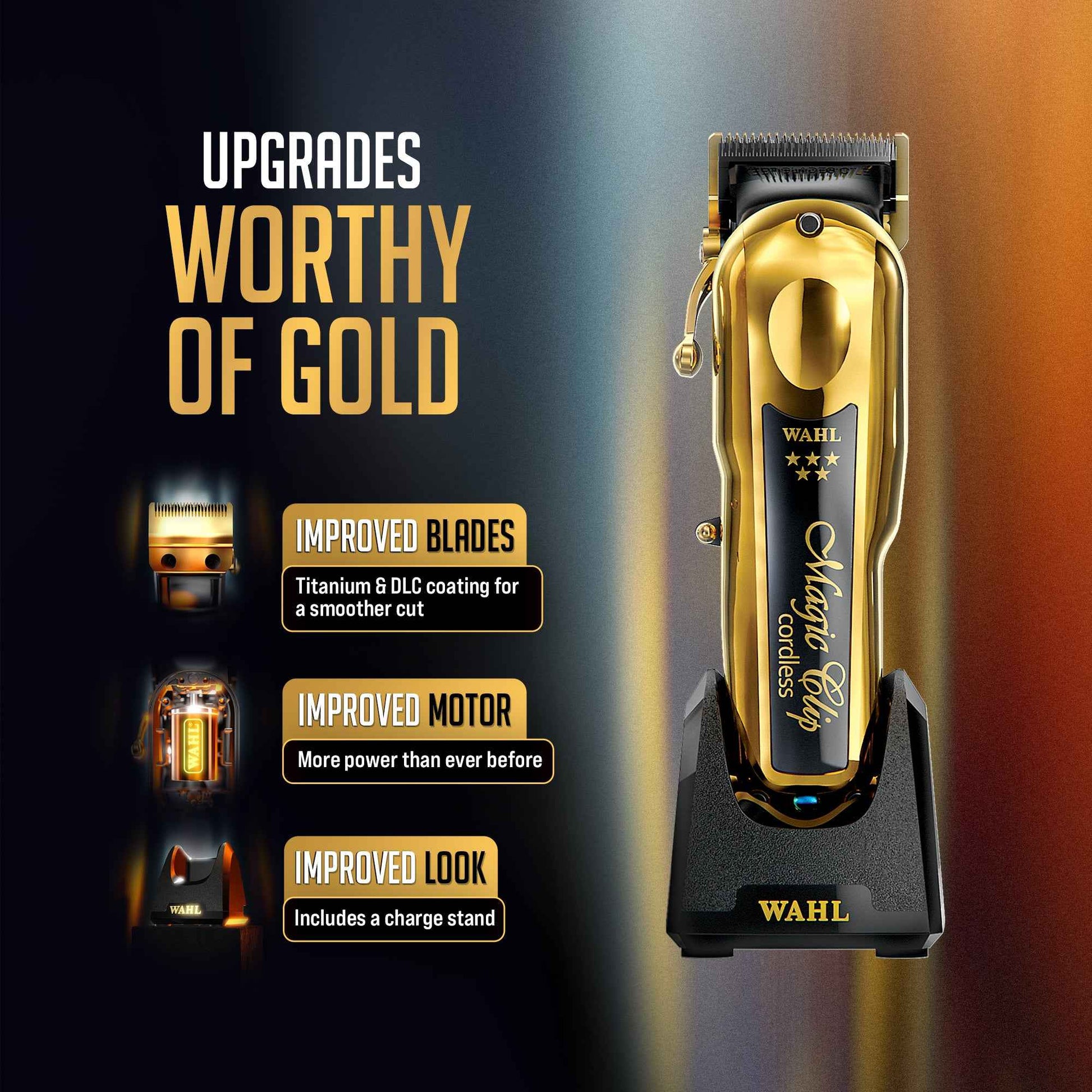 Wahl Magic Clipper Cordless Gold Edition – Hairways (Hair and