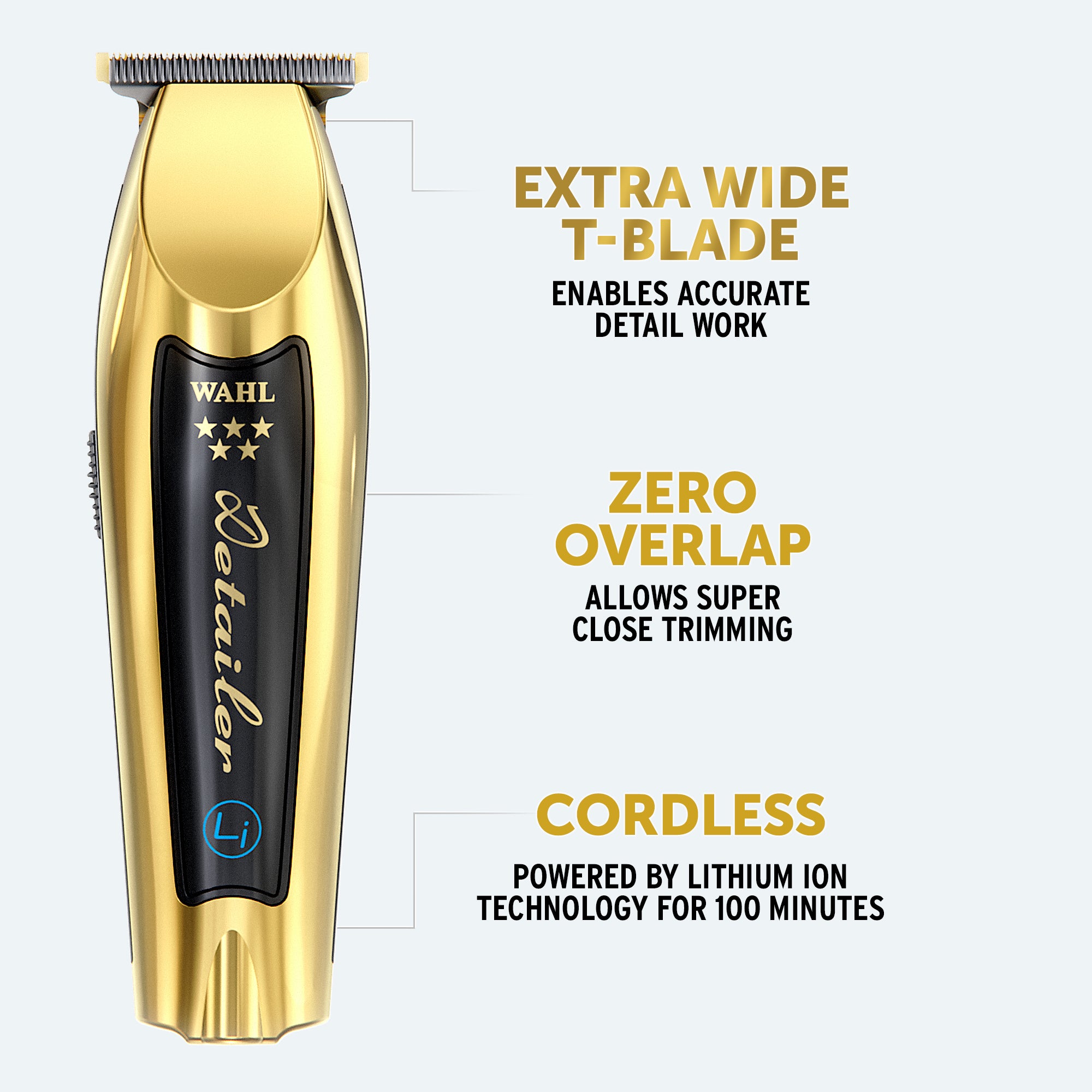 Wahl Detailer Cordless Gold Trimmer Li – Hairways (Hair and Wahl Detailer Cordless Gold Trimmer Li – Hairways (Hair and