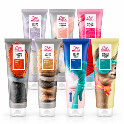 Wella Color Fresh Mask temporary colour depositing hair masks